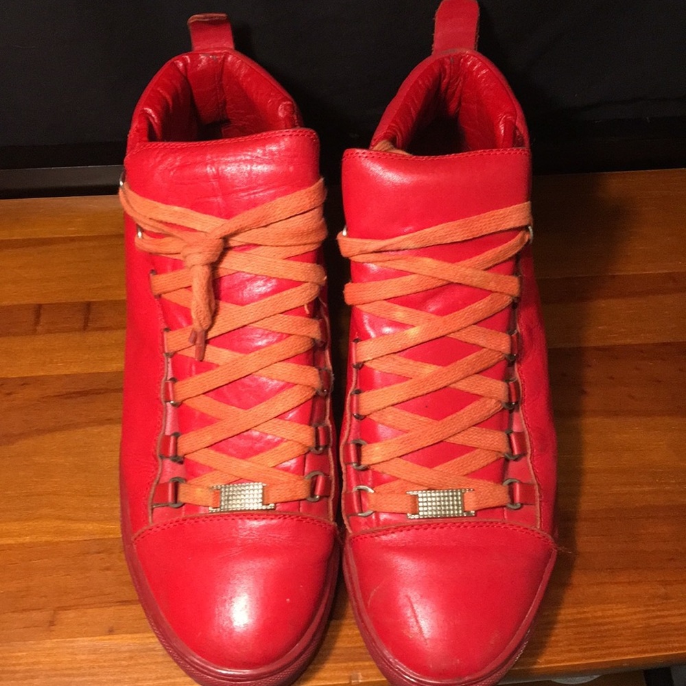 Balenciaga mens mid-top sneaker - Picture 4 of 5